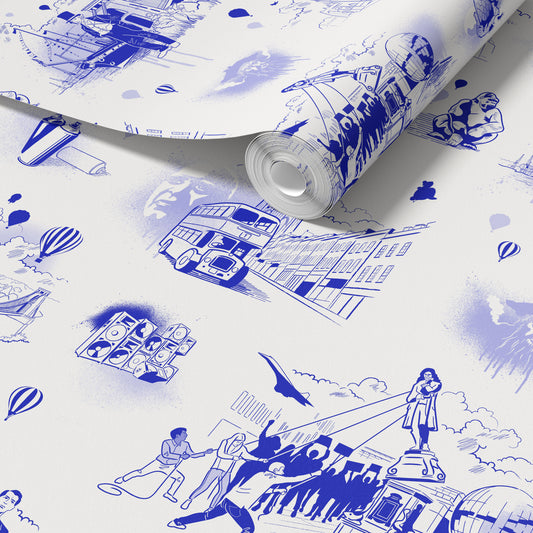 Bristol Icons Wallpaper - Bristol Blue