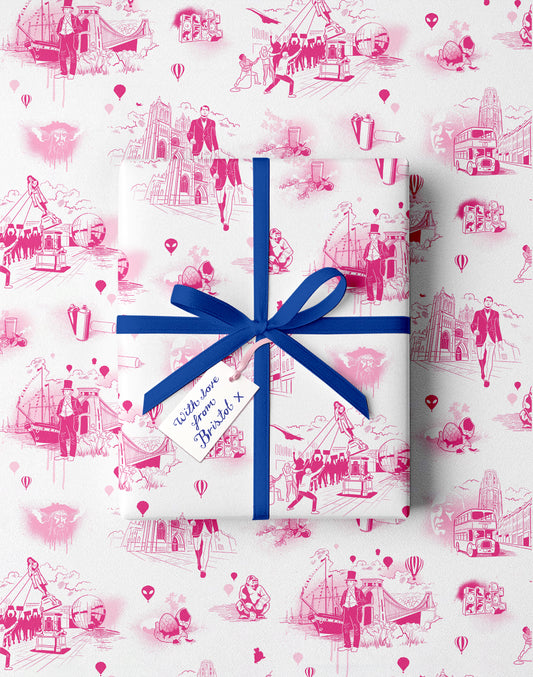 Bristol Icons Gift Wrap