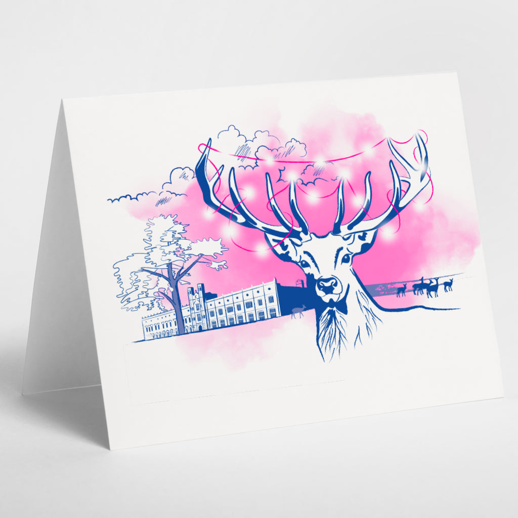 Bristol Ashton Court Deer Christmas Card