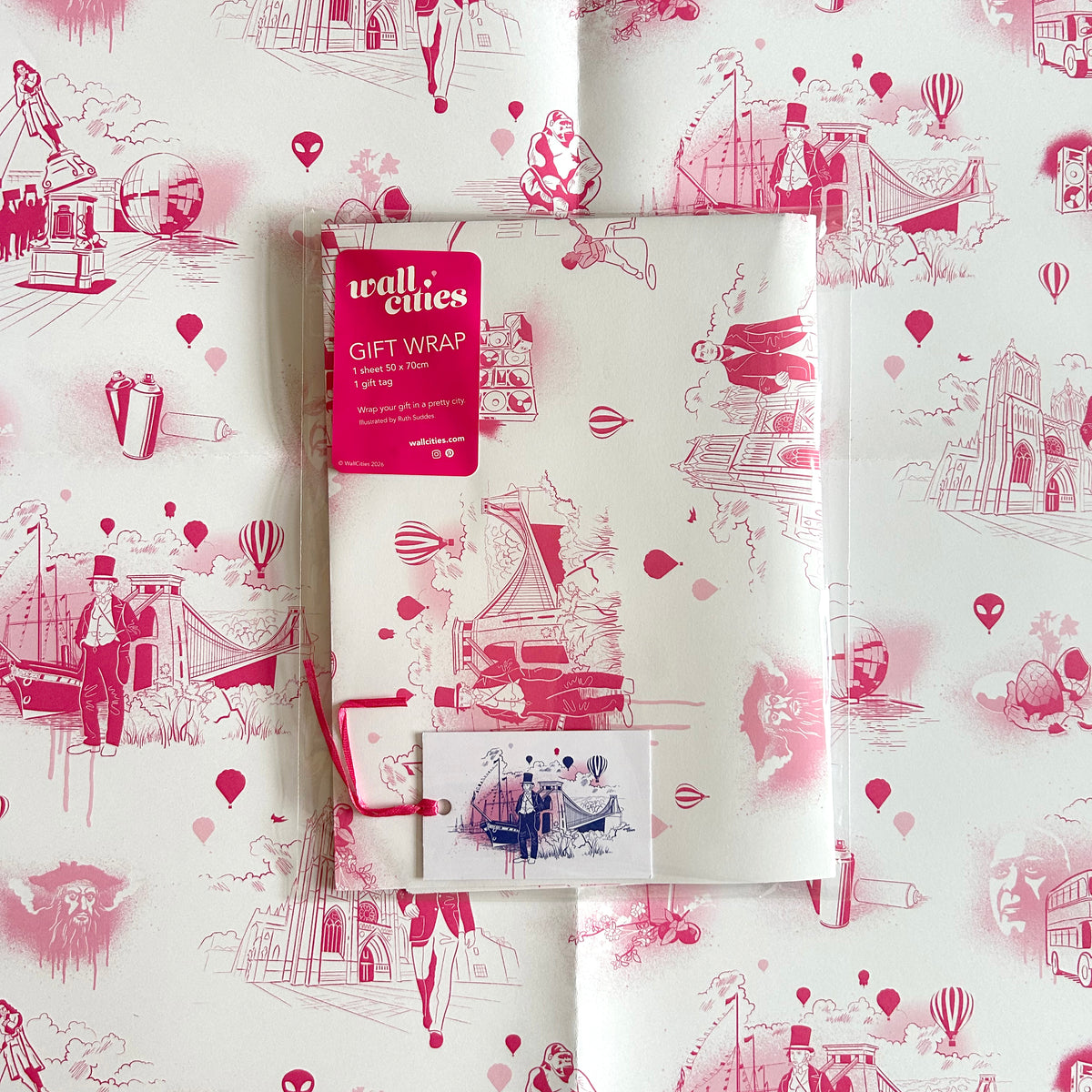Bristol Icons Gift Wrap